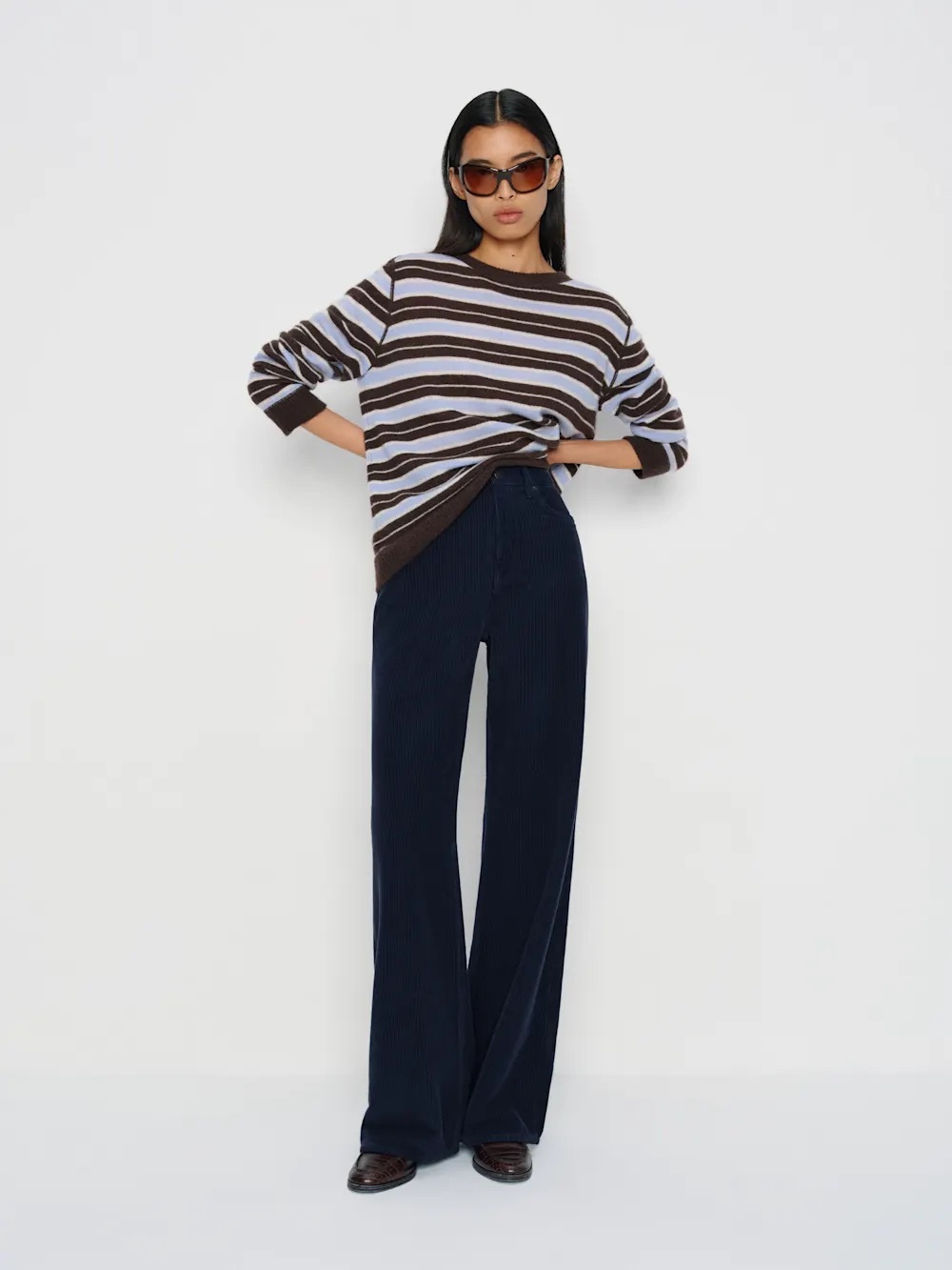 Reformation Cary High Rise Slouchy Wide Leg Jeans
